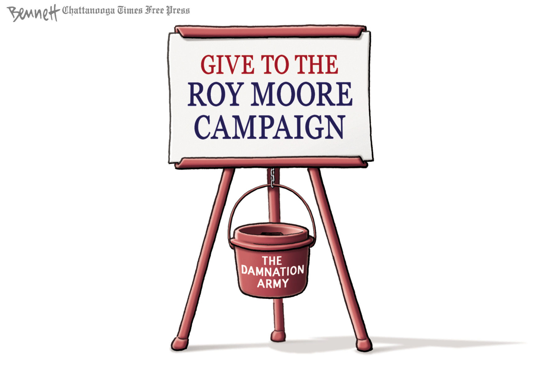 Clay Bennett editorial cartoon